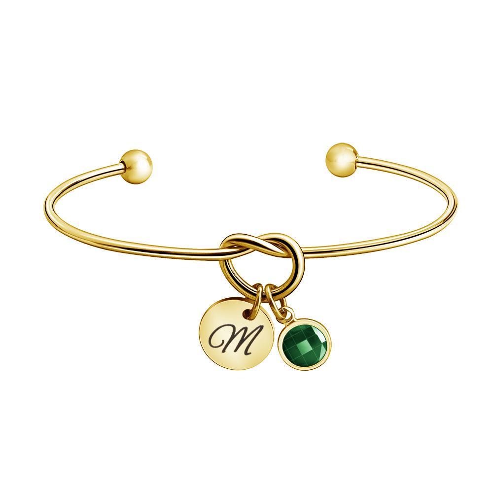 Non-fading twelve colors Love Knotted Bracelet