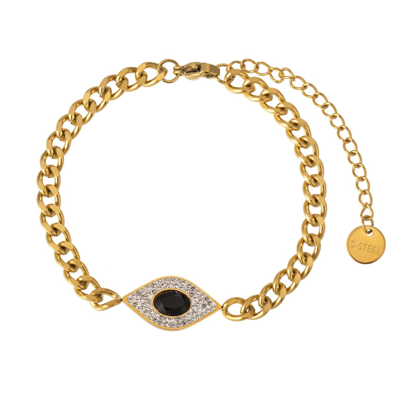 Non-fading eye bracelet