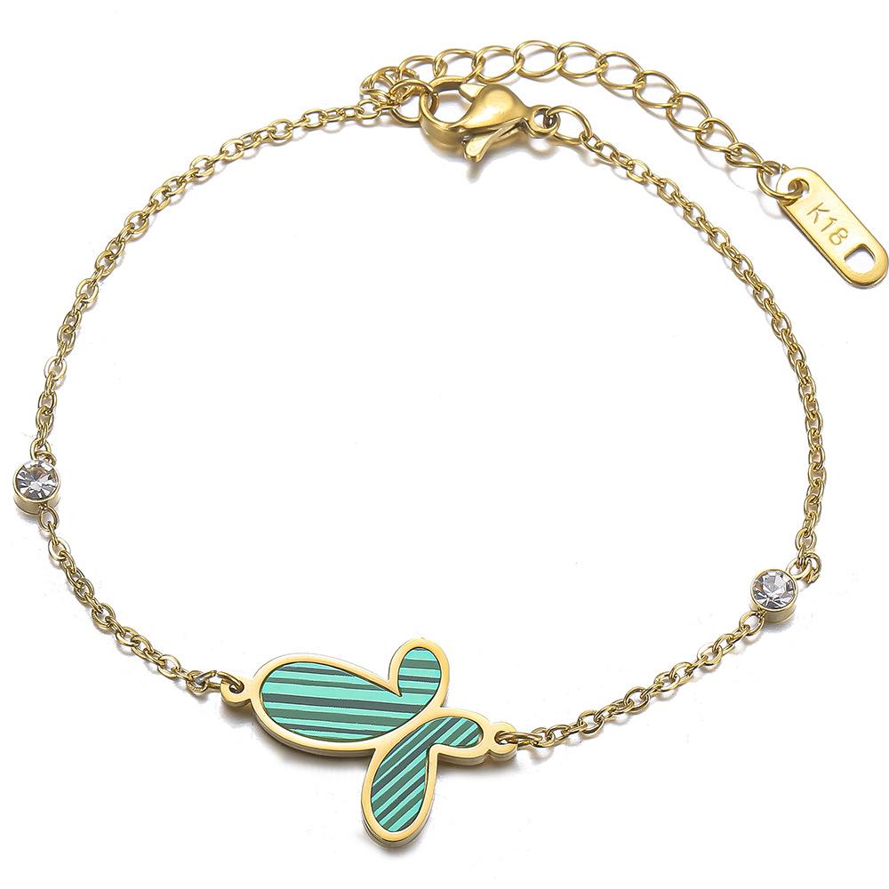 Non-fading Pastoral Butterfly Bracelet