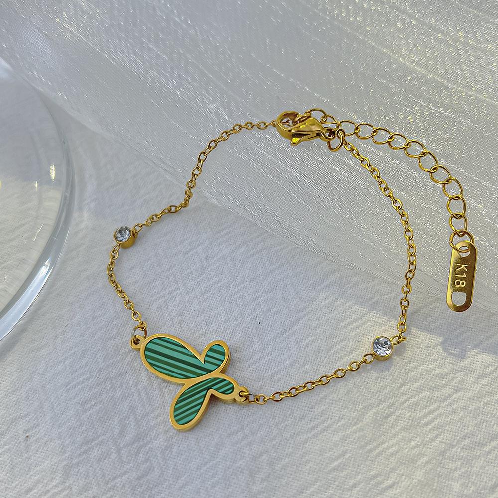 Non-fading Pastoral Butterfly Bracelet