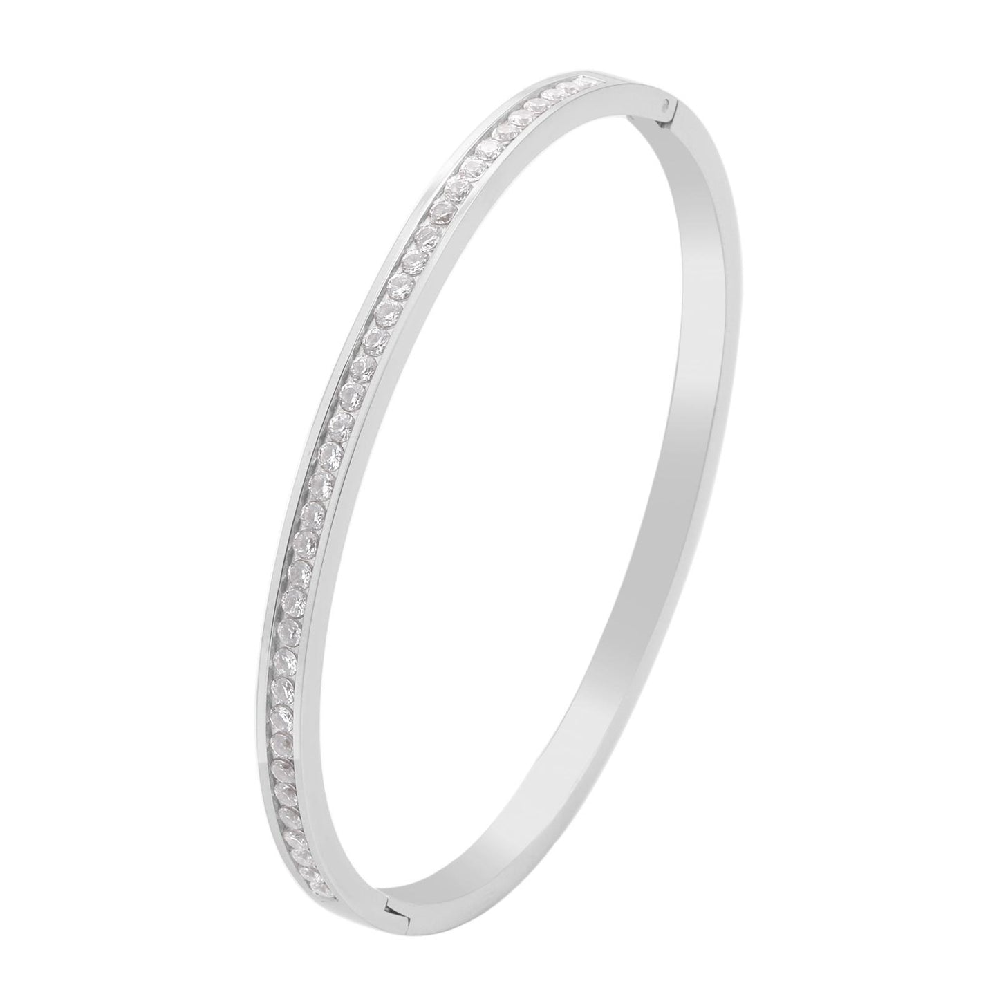 Non-fading classic style titanium steel bracelet