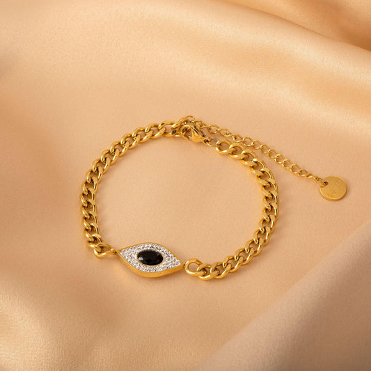 Non-fading eye bracelet