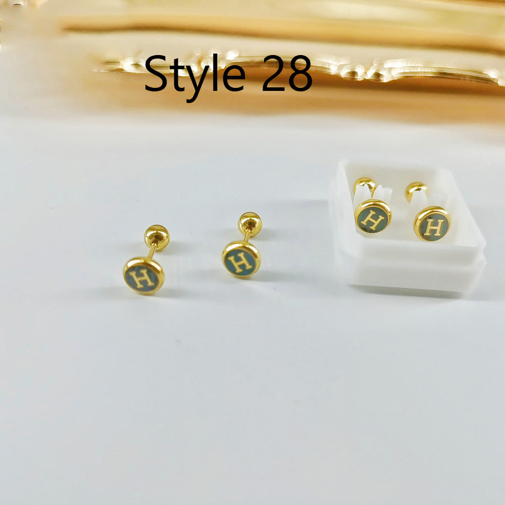 New fine needle screw with super flash small ear bone nail for female