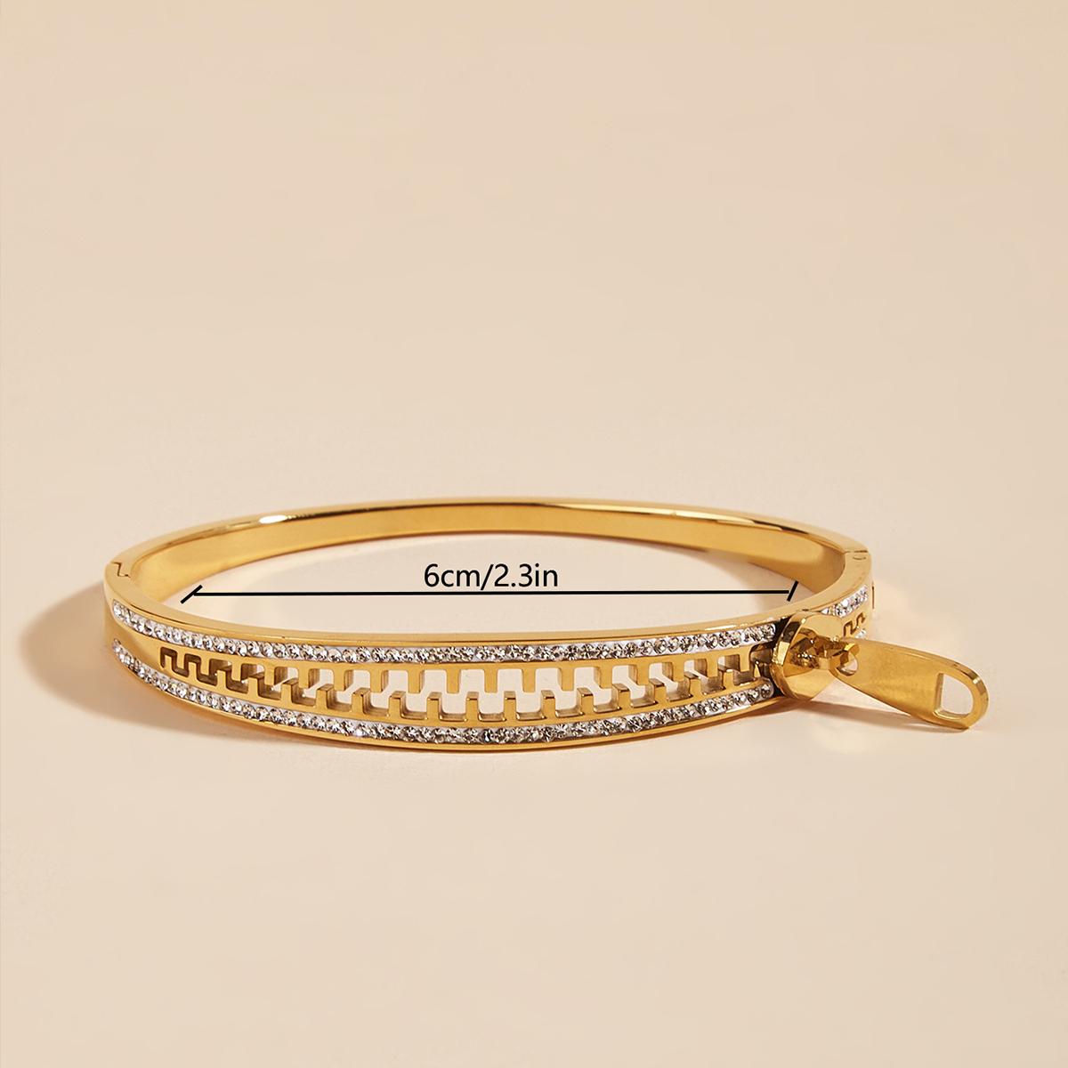 Non-fading Cross-border hot style zipper bracelet