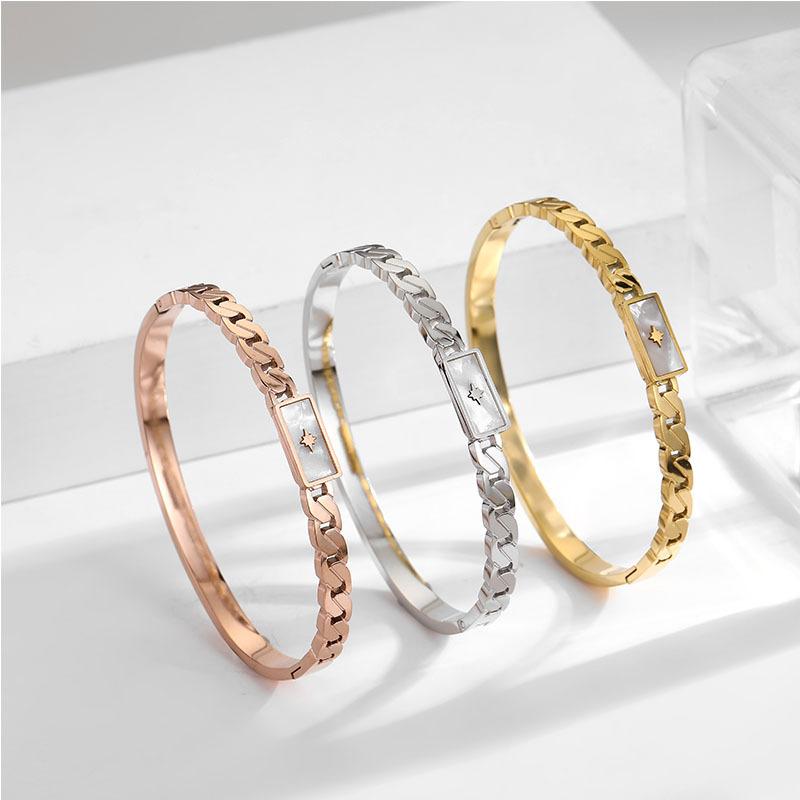 Non-fading White Shell Hollow Bracelet