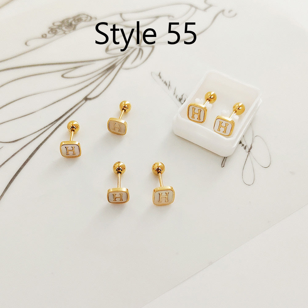 New fine needle screw with super flash small ear bone nail for female