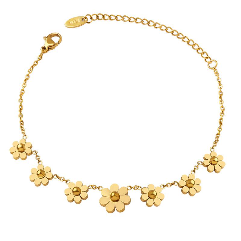 Non-fading Daisy Flower Bracelet