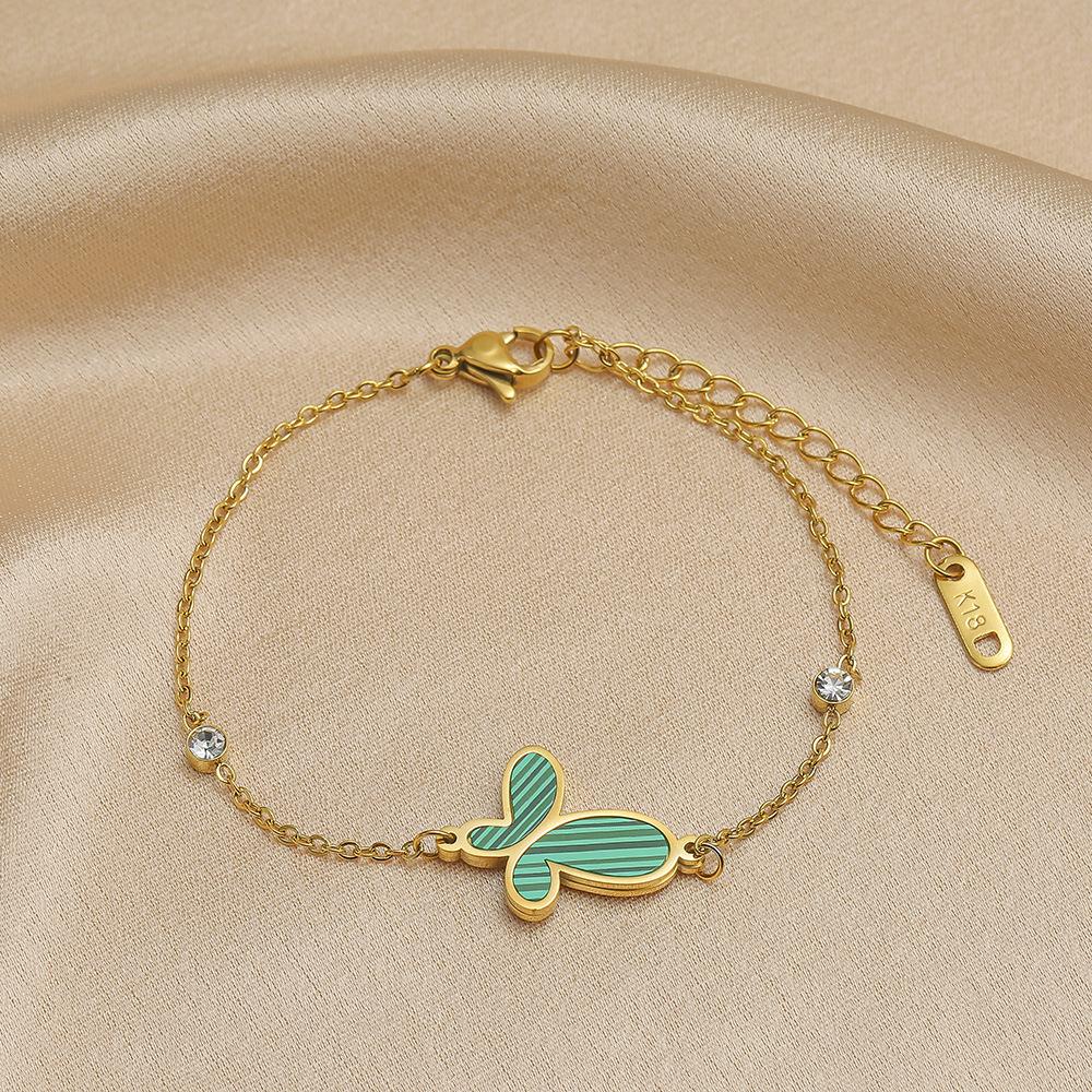 Non-fading Pastoral Butterfly Bracelet