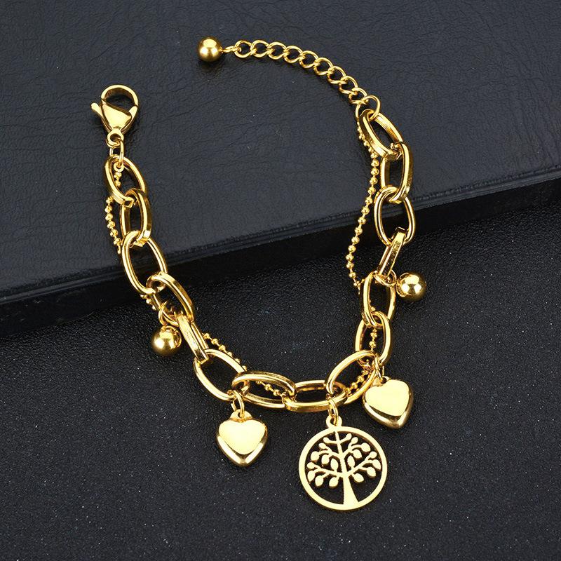 Non-fading Tree of Life Multilayer Ladies Bracelet