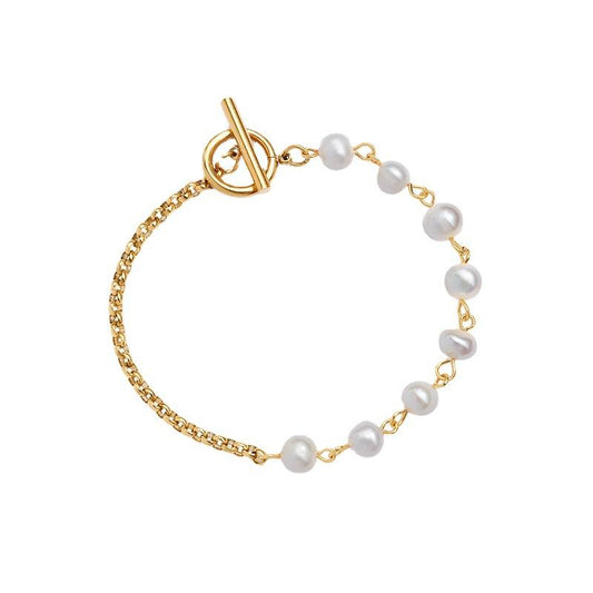 Freshwater Pearl OT Buckle Bracelet