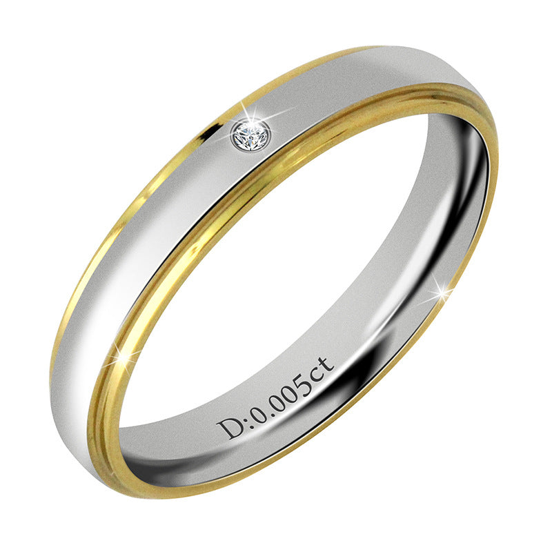 Non-fading valentine's day gift ring