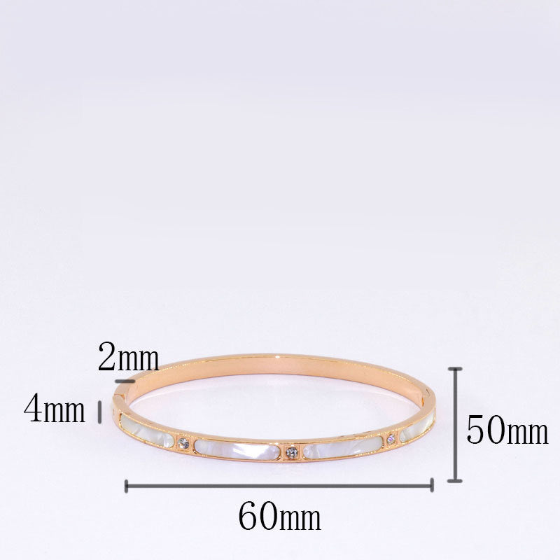 Non-fading White Shell Bracelet