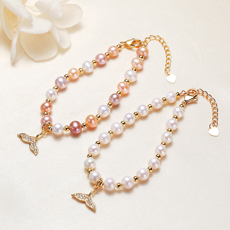 Fishtail Pearl Bracelet freshwater pearl jewelry