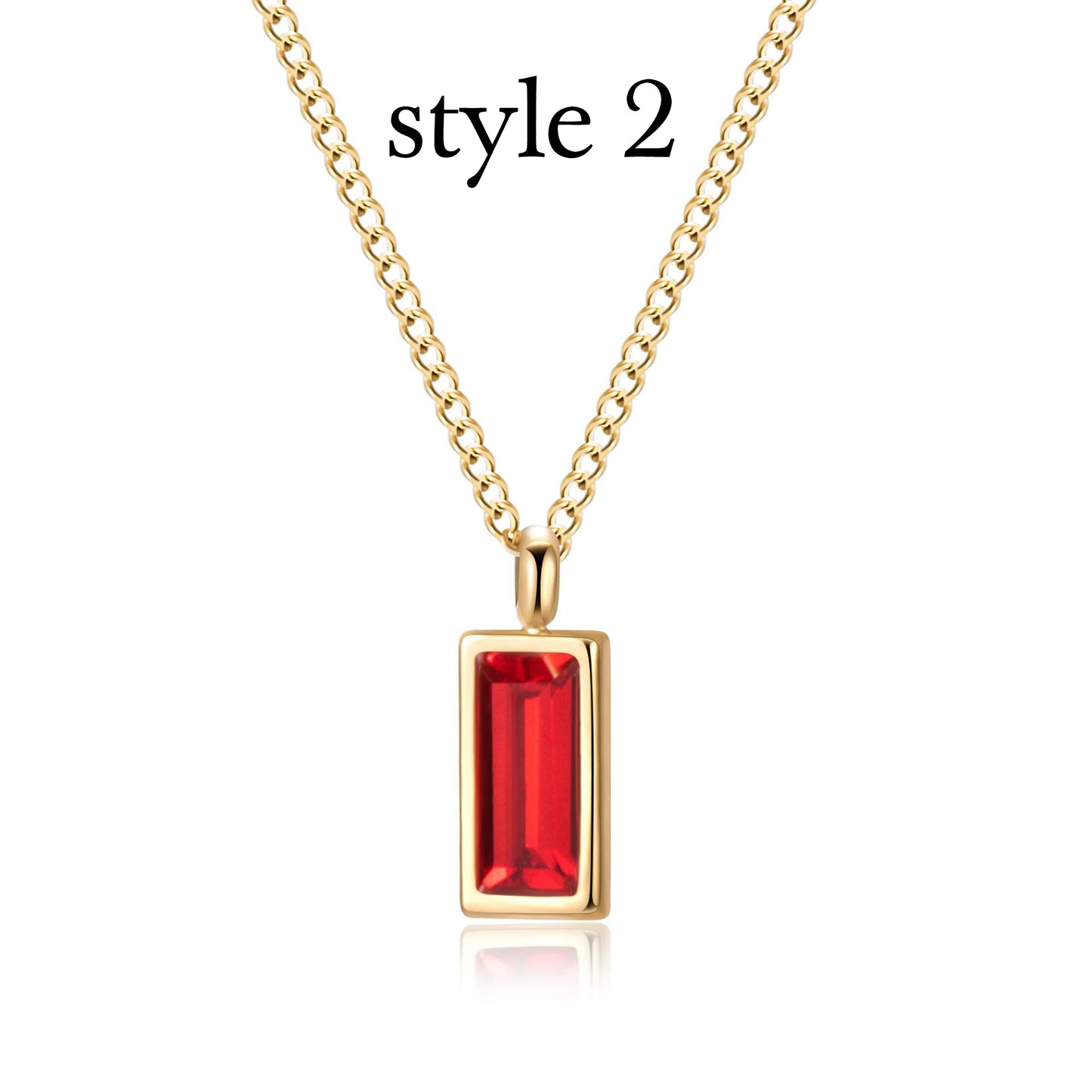 Non-fading Color Preservation Lasting Square Multi Necklace Earrings