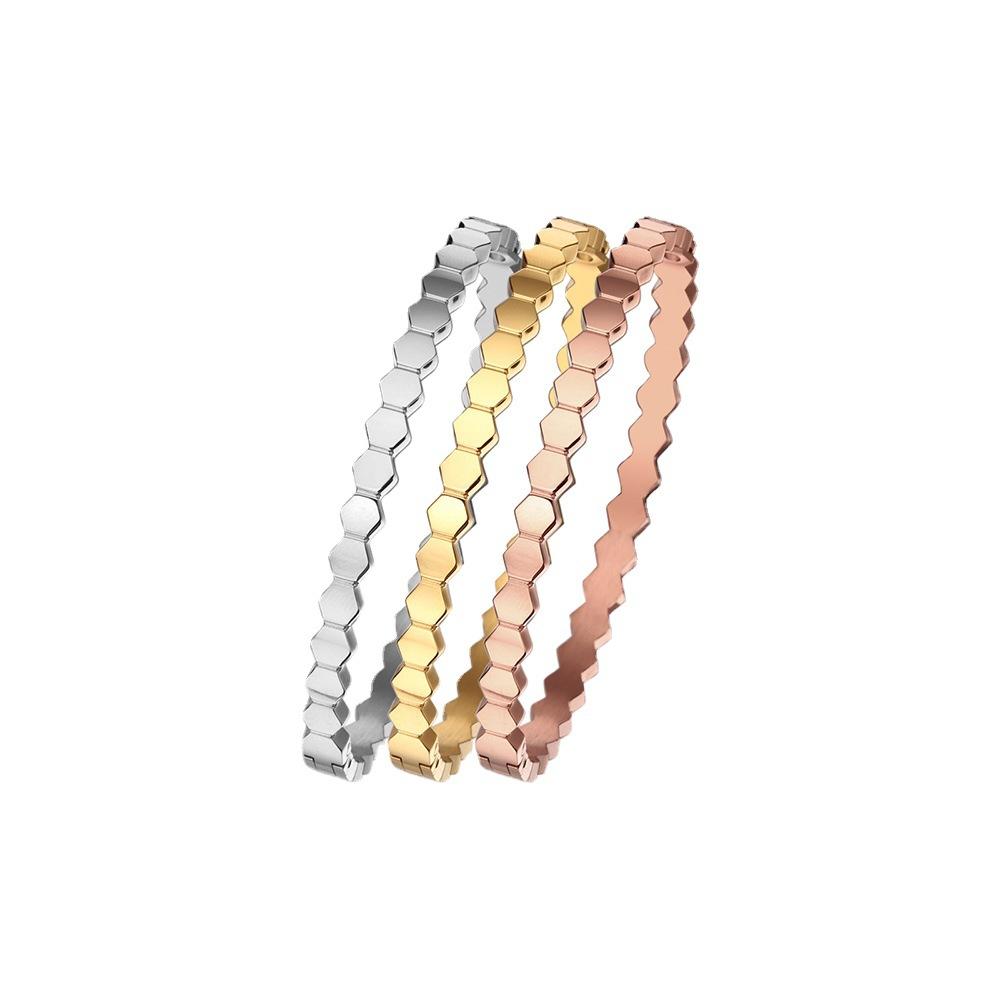 Non-fading Hexagonal Honeycomb Bracelet