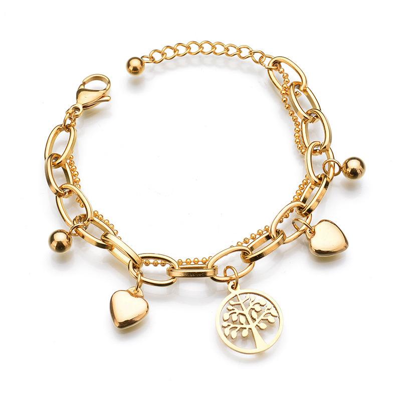 Non-fading Tree of Life Multilayer Ladies Bracelet